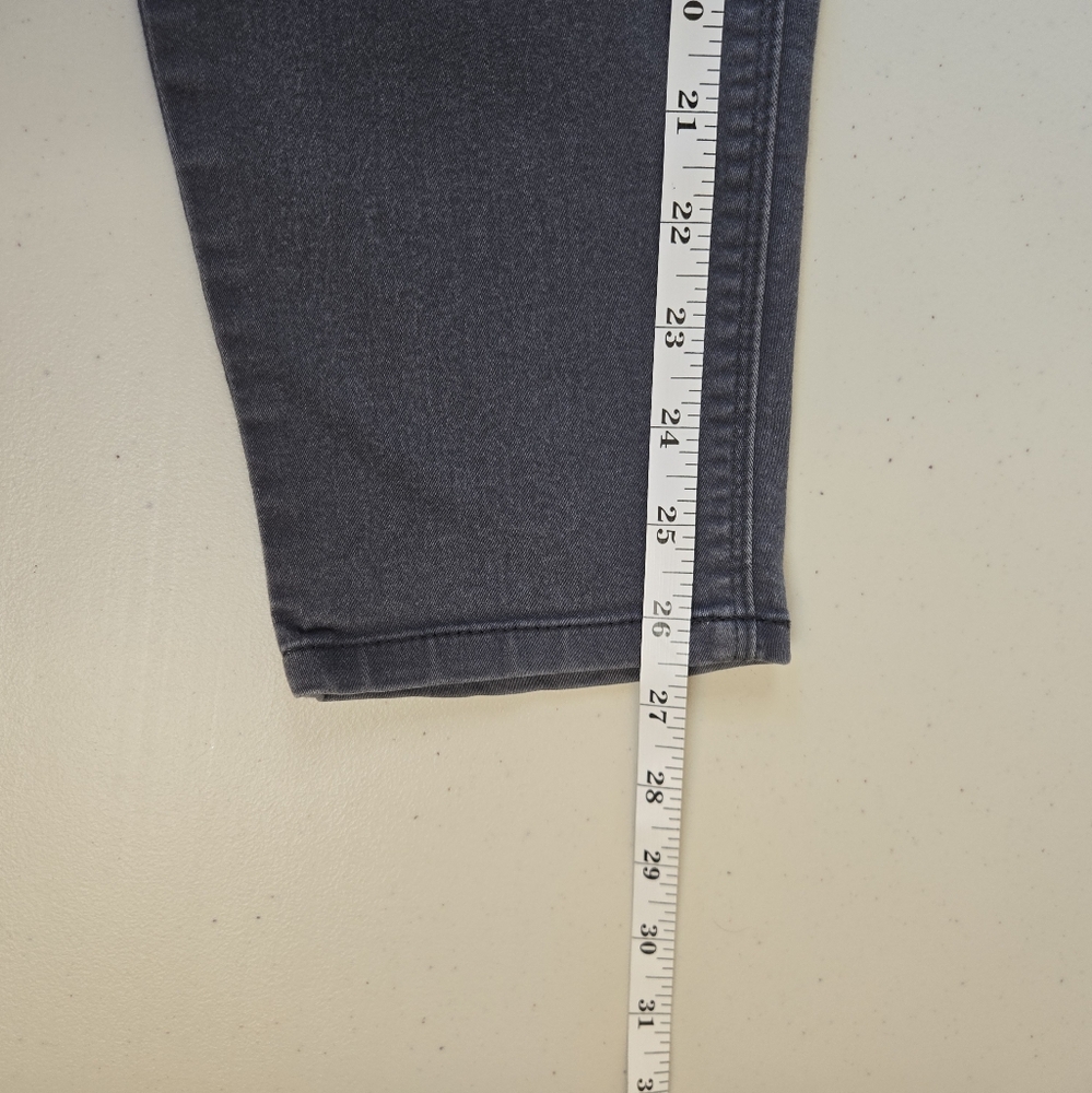 Democracy Charcoal Gray "Ab"technology Jeans Size 10 - Picture 8 of 10